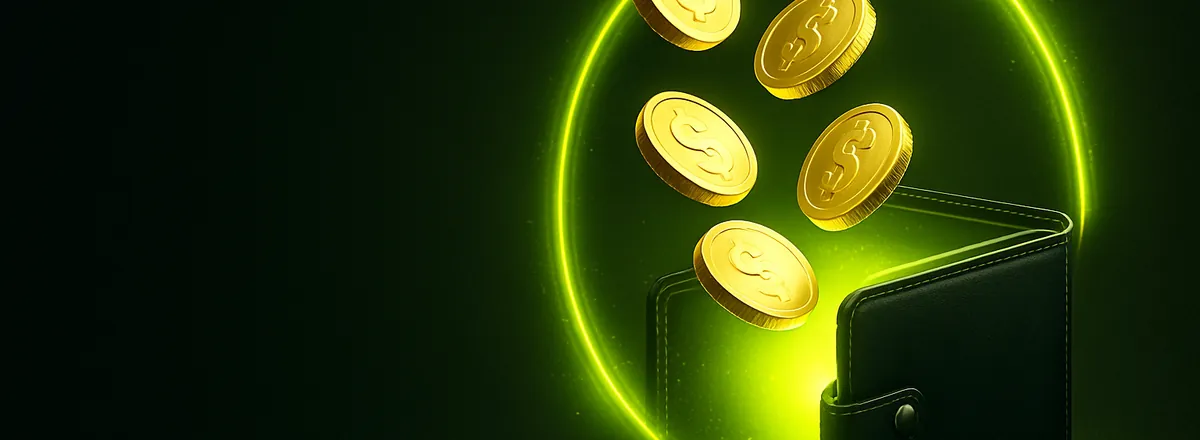 Crie a sua conta e veja no site oficial como funciona o cashback de 20%
